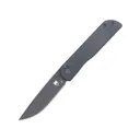 CobraTec Knives Prowler Folding Drop Point Knife, Black - CTPLRBLKBLDNS - CobraTec Knives