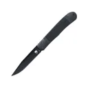 CobraTec Knives Trapper Hidden Release Folding Drop Point Knife, Blackout - CTTHRG10BKO - CobraTec Knives