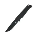 CobraTec Knives Viper Hidden Release Folding Drop Point Knife, Black - CTVIPERHRBLK - CobraTec Knives