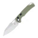 CobraTec Knives Wolverine Folding Clip Point Knife, OD Green - CTWOLAUTOODG - CobraTec Knives