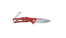 Bubba Blade Sculpin Snips Folding Drop Point Knife, Red - 1207202 - Bubba Blade
