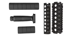 PSA Carbine Length Quad Rail w/ Rail Covers and VFG - Palmetto State Armory