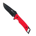 Uncharted Supply Co. Empire Fixed Blade Drop Point Knife, Red - BA-E6P-U-RD - Uncharted Supply Co.