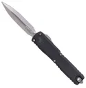 Microtech Ultratech Gen III ZBP OTF Dagger Knife, Black - 1122-10 - Microtech Knives