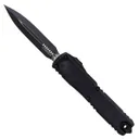 Microtech Ultratech Gen III ZBP OTF Dagger Knife, Black - 1122-1T - Microtech Knives