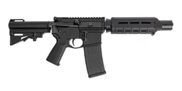 PSA 7" Pistol-Length 5.56 NATO 1/7 Nitride MOE Stealth AR-15 Complete Pistol W/HAR-15 Brace, Black - Palmetto State Armory