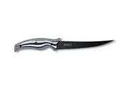 SORD Fishing Products 7" Flexy Fillet Knife Medium Flex Fixed Blade, Black - S7IFK-MF - Sord Fishing Products