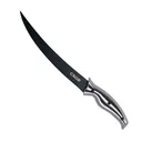 SORD Fishing Products 9" Flexy Fillet Knife Fixed Blade, Black - S9IFK-FL - Sord Fishing Products
