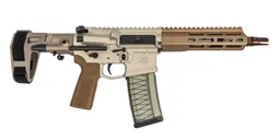 PSA Sabre Enhanced Mixtape Vol. 1 8" 300 Blackout 1:5 Pistol w/ Sabre Plan B Mount & Maxim CQB Brace - Palmetto State Armory