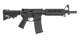 PSA 10.5" Carbine-Length 5.56 NATO 1/7 Nitride MOE EPT AR-15 PistolW/HAR-15 Brace, Black - Palmetto State Armory