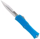 Microtech Mini Hera II OTF Dagger Bayonet Point Knife, Blue - 1701M-10BL - Microtech Knives