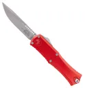 Microtech Mini Hera II S/E Apocalyptic OTF Drop Point Knife, Red - 1703M-10APRD - Microtech Knives