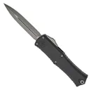 Microtech Mini Hera II Apocalyptic OTF Bayonet Point Knife, Black - 1702M-10AP - Microtech Knives