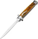 Master Cutlery Stilleto OTF Spear Point Knife, Desert Pearl - PK-50 - Master Cutlery