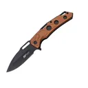 MTech USA 2026 Folding Drop Point Knife, Brown - MT-A2026BN - Mtech