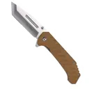 Tac-Force 2012 Folding Tanto Knife, Brown - TF-2012BN - Tac Force Knives