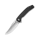 SENCUT Vornix Clip Point Knife, Black Canvas Micarta - S25038-2 - Sencut
