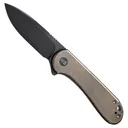 We Knife Elementum Folding Knife, Bronze - We Knife Co.