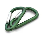 Coghlan's 4mm Mini Carabiner Set of 2, Green - 2512 - Coghlans