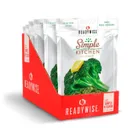 ReadyWise Simple Kitchen Freeze Dried Buttered Broccoli 6 Count - RWSK05-021 - ReadyWise