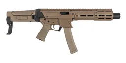 PSA JAKL 6.5" 9mm SD Pistol, FDE w/ F5 Brace - Palmetto State Armory