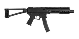 PSA JAKL 6.5" 9mm SD Pistol, Black w/ Triangle Brace - Palmetto State Armory