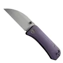 WE Knife Banter Folding Wharncliffe Knife, Purple - WE19068J-2 - We Knife Co.