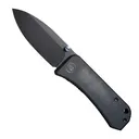 WE Knife Banter Folding Drop Point Knife, Black - 2004B - WE Knife