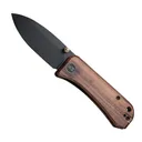 WE Knife Banter Folding Drop Point Knife, Cuibourtia Wood - 2004K - We Knife Co.