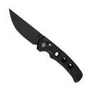 CIVIVI Noctis Folding Straight Back Knife, Black - C24020C-1 - CIVIVI Knives