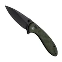 CIVIVI Faeger Folding Drop Point Knife, OD Green - C24031-2 - CIVIVI Knives
