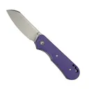 CIVIVI Crabby Folding Sheepsfoot Knife, Purple - C24055-2 - CIVIVI Knives