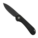 CIVIVI Elementum Drop Point Slip Joint Knife, Black - C18062AJ-1 - CIVIVI Knives