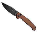SENCUT Glenspar Folding Clip Point Knife, Brown - S25046-3 - Sencut Knives