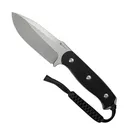 SENCUT Toxodon Fixed Blade Drop Point Knife, Black - S24036-1 - Sencut Knives