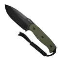 SENCUT Toxodon Fixed Blade Drop Point Knife, OD Green - S24036-2 - Sencut Knives
