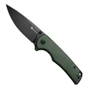 SENCUT Praktisk Folding Drop Point Knife, Green - S24019-3 - Sencut Knives