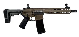 LWRC IC A5 10.5" .300 BLACKOUT AR Pistol W/ SBA3 BRACE, FDE - LWRC