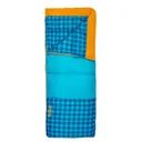 Wenzel Sapling 40-50 Degree Youth Sleeping Bag, Blue - 74970720BL - Wenzel