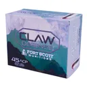 Fort Scott Munitions Claw Defense 45ACP 200gr FN Ammo, 20rds - 450200SCVFNCD - Fort Scott Munitions