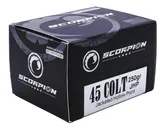 Scorpion Ammo .45 Colt 250gr JHP Ammo, 20rds - Scorpion Ammo