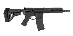 PSA 8.5" Pistol Length 5.56 NATO 1/7 Nitride 7" Lightweight Hex MLOK MOE EPT SBA5 Pistol - Palmetto State Armory