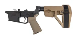 PSA PX9 MOE Complete Pistol Lower Brace, FDE - Palmetto State Armory