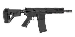 PSA 7.5" Pistol Length 5.56 NATO 1/7 Nitride 6" Lightweight Hex MLOK Classic SBA5 Pistol - Palmetto State Armory