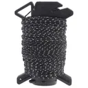 Atwood Rope Micro Ready Rope 1.18mm Paracord w/ Cutting Blade 125ft, Reflective Black - MRRMRS01 - Atwood Rope