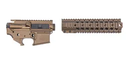 Sabre-15 Builder Set - 9.75" Quad Rail, Burnt Bronze - Sabre