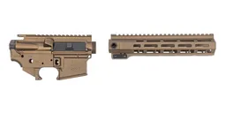 Sabre-15 Builder Set - 9.75" QDSM Rail, Burnt Bronze - Sabre