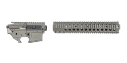 Sabre-15 Builder Set - 13" Quad Rail, Moss Green - Sabre