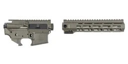 Sabre-15 Builder Set - 9.75" QDSM Rail, Moss Green - Sabre