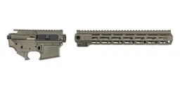 Sabre-15 Builder Set - 13" QDSM Rail, Moss Green - Sabre